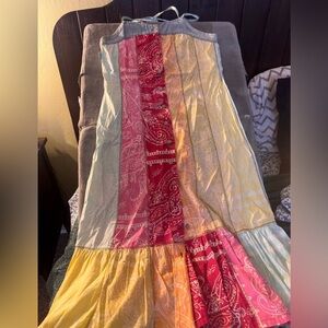 Oilily Multicolor Paisley Maxi Dress